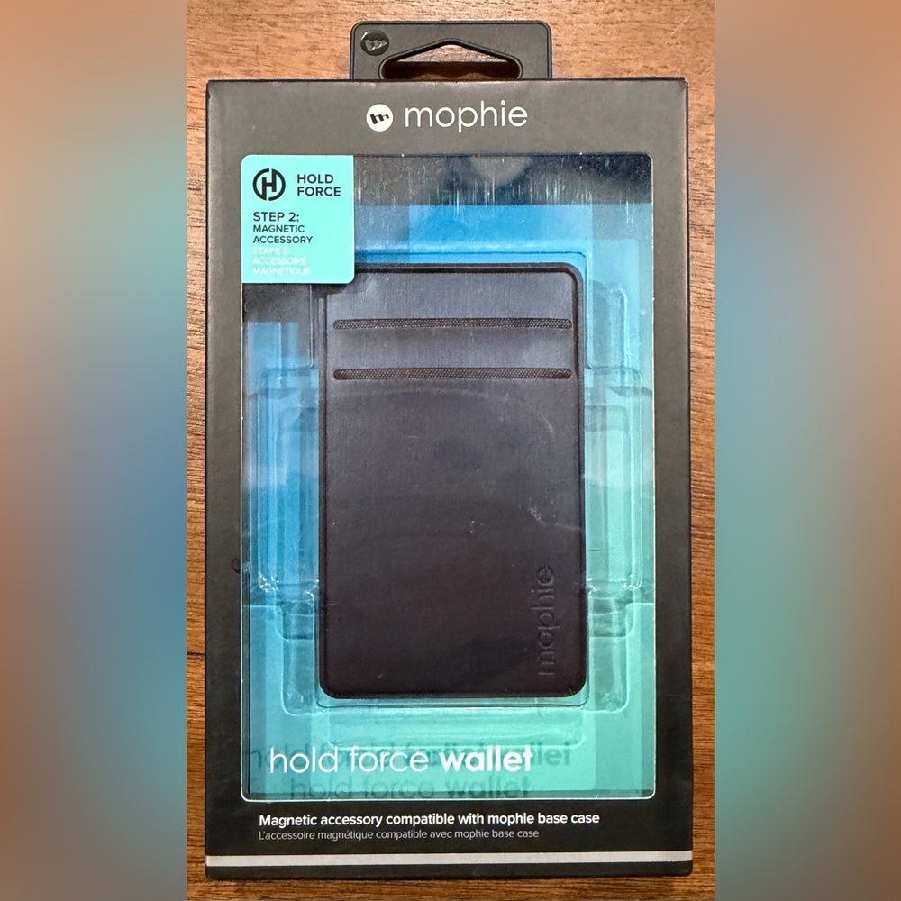 Mophie Magnetic Card Holder in Dark Gray